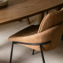 Table à manger moderne en chêne 200 cm KYOTO