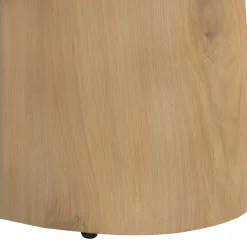 Table à manger ovale en chêne clair 280 cm LOREN