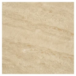 Table à manger ovale en céramique aspect travertin 210 cm PRATO