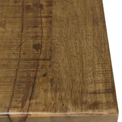 Table à manger rectangulaire lames bois recyclé 200 cm KORKAI