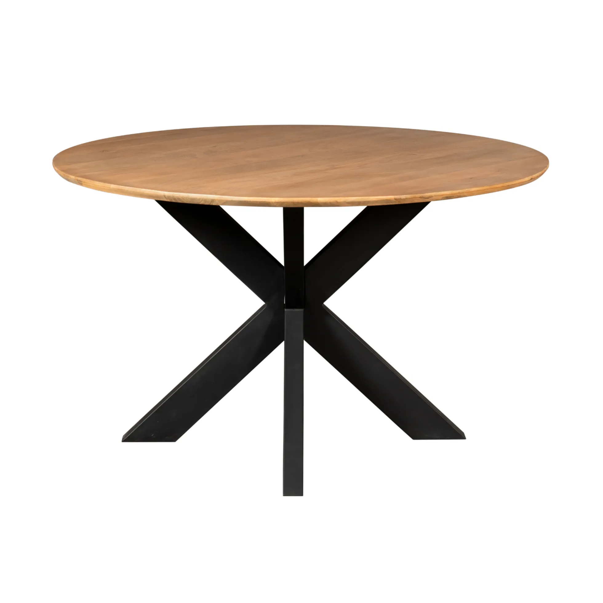 Table à manger ronde en bois de manguier Ø110 cm CORTINA
