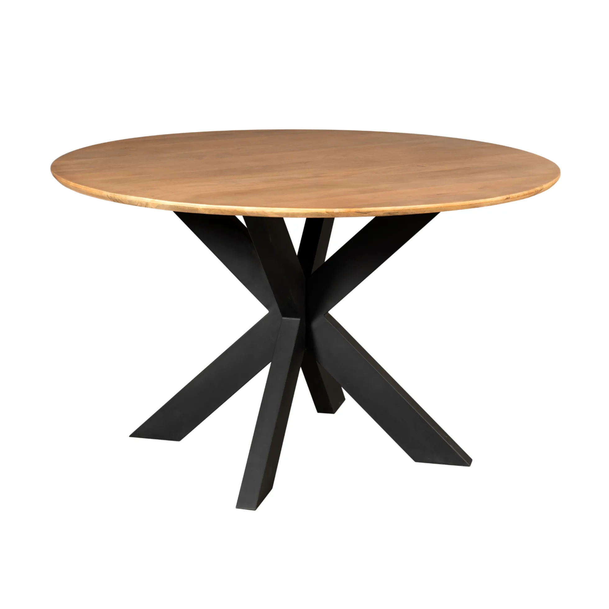 Table à manger ronde en bois de manguier Ø110 cm CORTINA