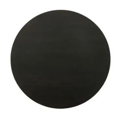 Table à manger ronde en chêne brun Ø130 cm LOREN