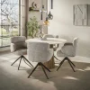 Table à manger ronde en céramique Ø120cm ASCOLI