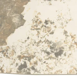Table à manger 200x90cm plateau céramique pieds bois LINEA