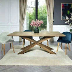 Table mikado en chêne 200 cm MANHATTAN