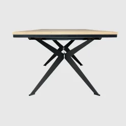Table rectangulaire extensible en chêne blanc 220 cm PALERME