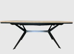 Table rectangulaire extensible en chêne blanc 220 cm PALERME
