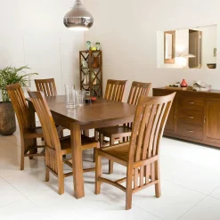 Table repas + allonge 160/200cm LOLA