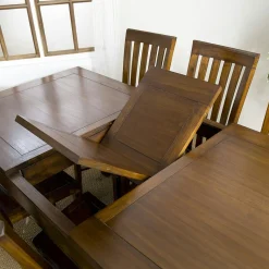 Table repas + allonge 160/200cm LOLA