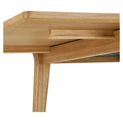 Table repas extensible en bois plaqué chêne, 240/290/340 cm KALKIE