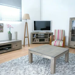 Table repas extensible hévéa 100/180cm TESSA