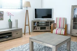Table repas extensible hévéa 150/230cm TESSA
