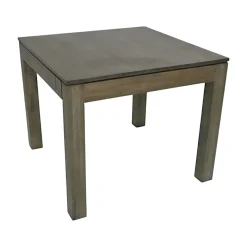 Table repas extensible hévéa 90/154cm HELENA