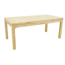 Table repas extensible hévéa 180/260cmTESSA