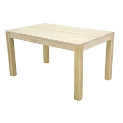 Table repas hévéa 140x90cm GALA