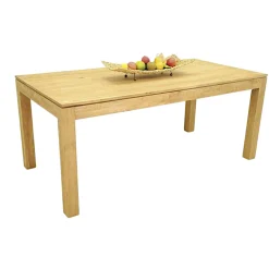 Table repas hévéa 180x90cm HELENA