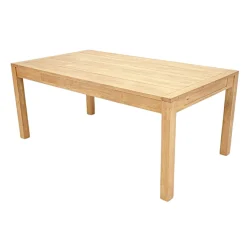 Table repas rectangle extensible 180-280cm hévéa ATTAN