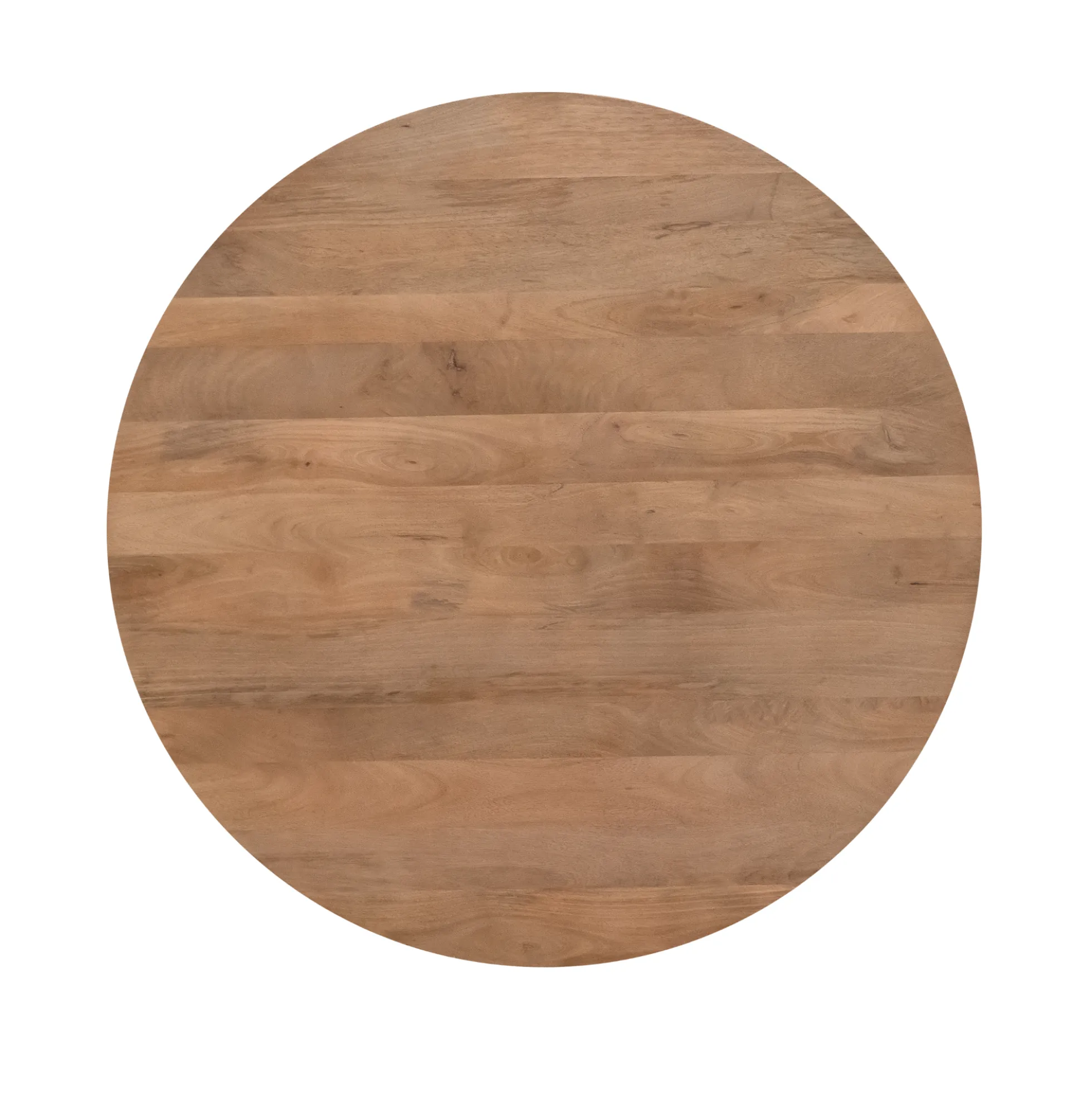 Table ronde bois à pied rainuré Ø150 cm CALERO