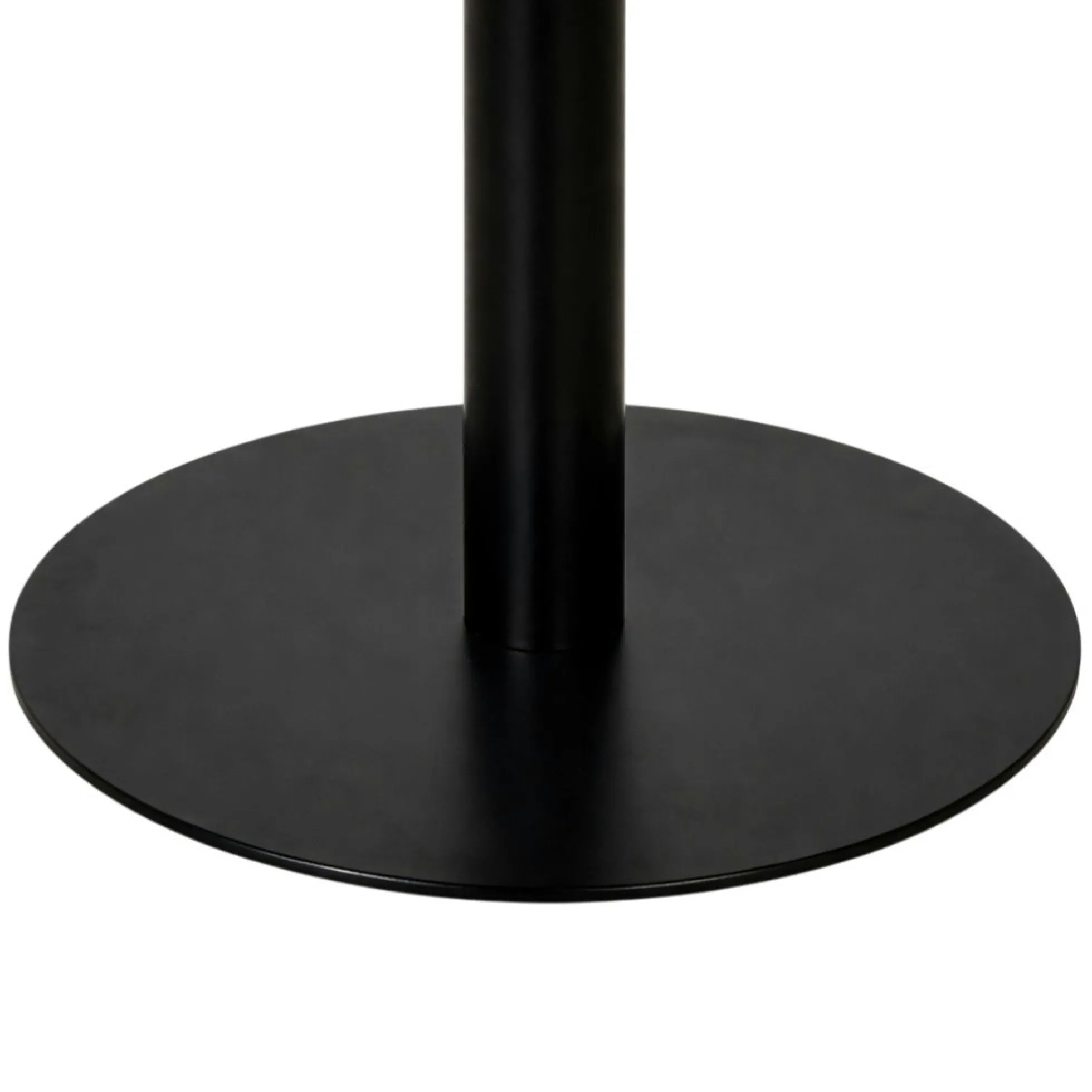 Table ronde chêne huilé pied central droit 130 cm PALERME