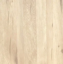 Table ronde extensible en chêne blanc 140 cm PALERME