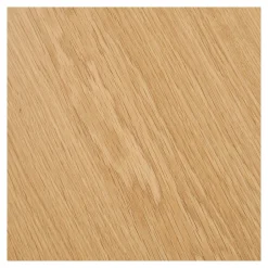 Table ronde extensible en chêne clair avec piètement baguette (3 rallonges incluses) ø120 cm /160 cm / 200 cm / 240 cm AMSTERDAM