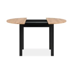 Table ronde extensible esprit bistrot Ø100-140 cm ALVA