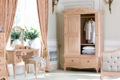 Tabouret bois tissu BLOIS