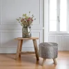 Tabouret en teck NARA