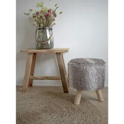 Tabouret en teck NARA