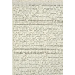Tapis crème avec motifs texturés – 120x180 cm ISTANBUL