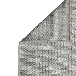 Tapis écru et gris – style minimaliste