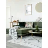 Tapis de salon beige design abstrait courbe 160x230 cm ISTANBUL