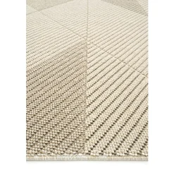 Tapis de salon beige – motif chevrons, 120x180 cm ISTANBUL