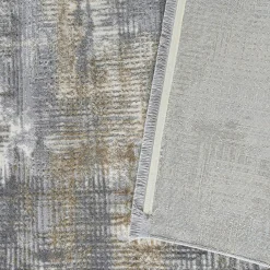 Tapis de salon gris beige – moiré, 160x230 cm ISTANBUL