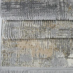 Tapis de salon gris beige – moiré, 160x230 cm ISTANBUL