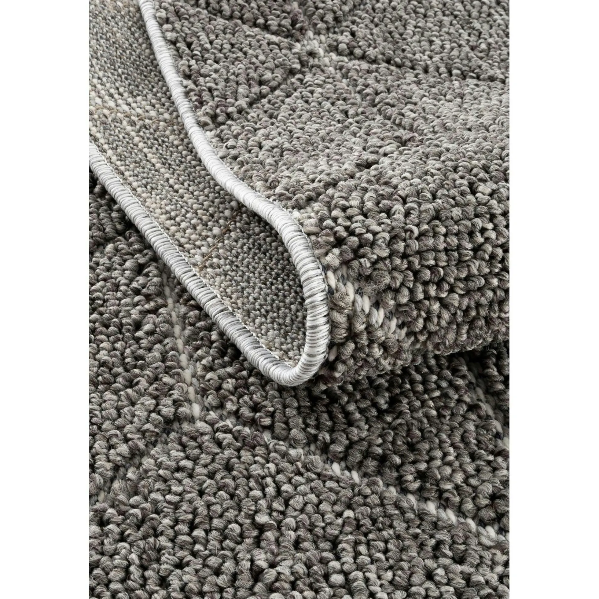 Tapis de salon gris – effet 3D, 120x180 cm ISTANBUL