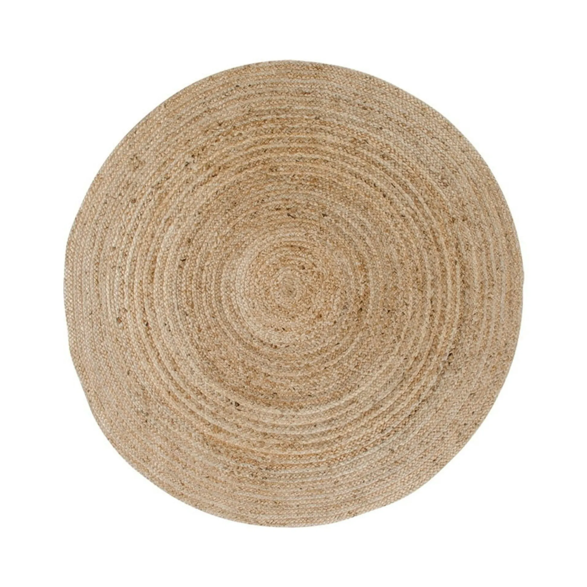 Tapis de salon rond en jute tressée ⌀120 cm FEZ
