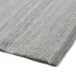 Tapis d’extérieur rectangulaire 160x230cm gris/blanc COVINA