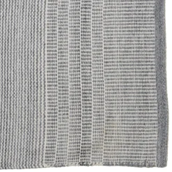 Tapis d’extérieur rectangulaire 160x230cm gris/blanc COVINA