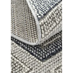 Tapis gris contrasté – losanges, 120x180 cm ISTANBUL
