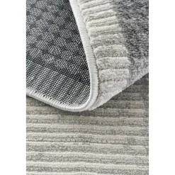 Tapis gris motifs géométriques – 120x180 cm ISTANBUL