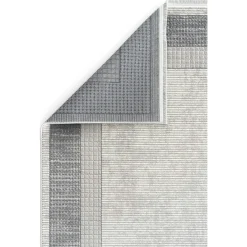 Tapis gris motifs géométriques – 120x180 cm ISTANBUL