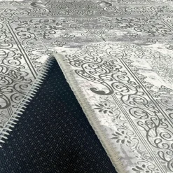 Tapis oriental gris patiné – vintage, 160x230 cm ISTANBUL
