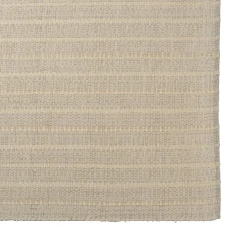 Tapis rectangulaire 200 x 290 coton recyclé ivoire