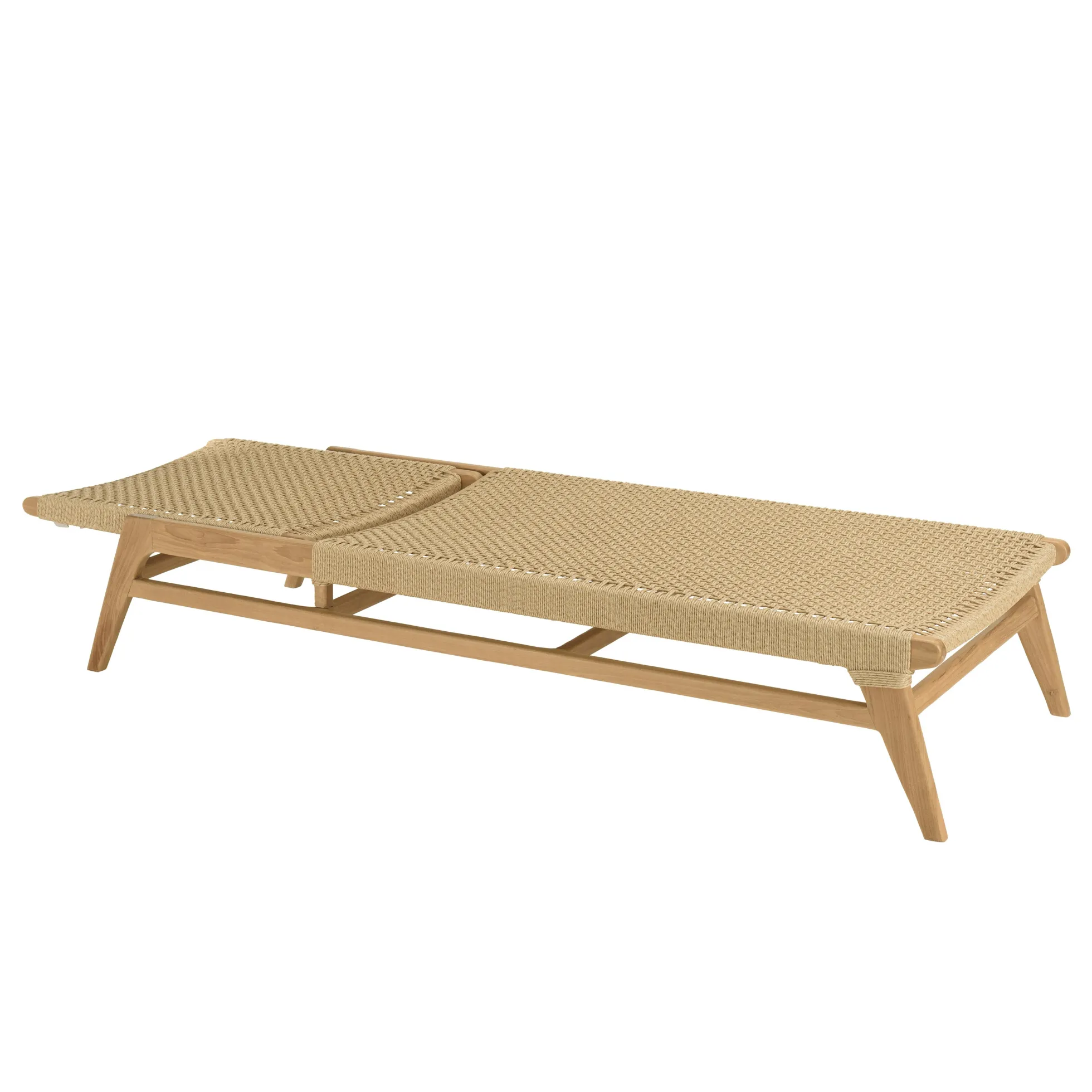 Transat teck et tressage couleur naturelle SUMMER