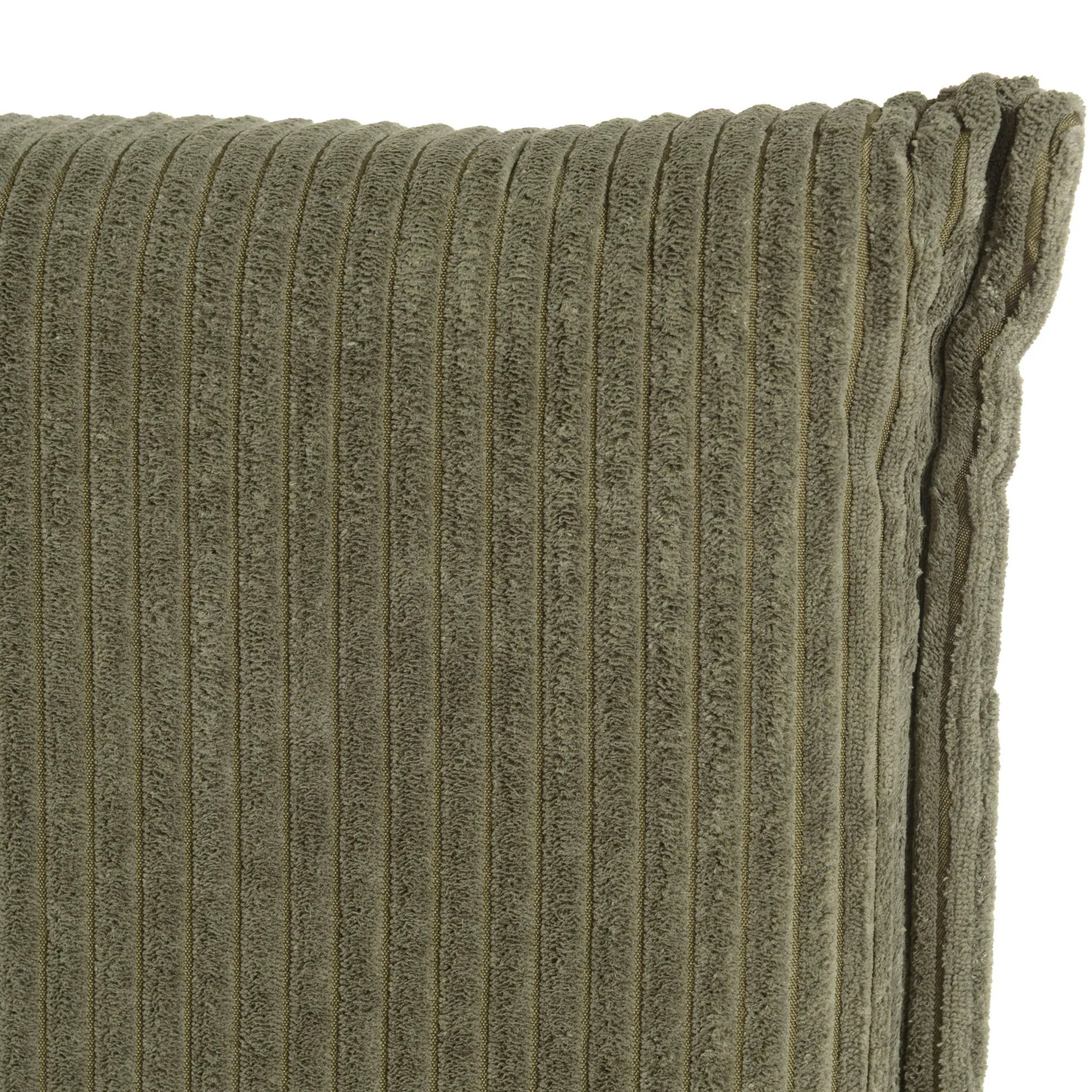 Tête de lit rembourrée pour lits 140/160cm velours côtelé vert RIVANA