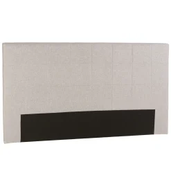 Tête de lit rembourrée pour lits 160/180cm couleur grise RIVANA