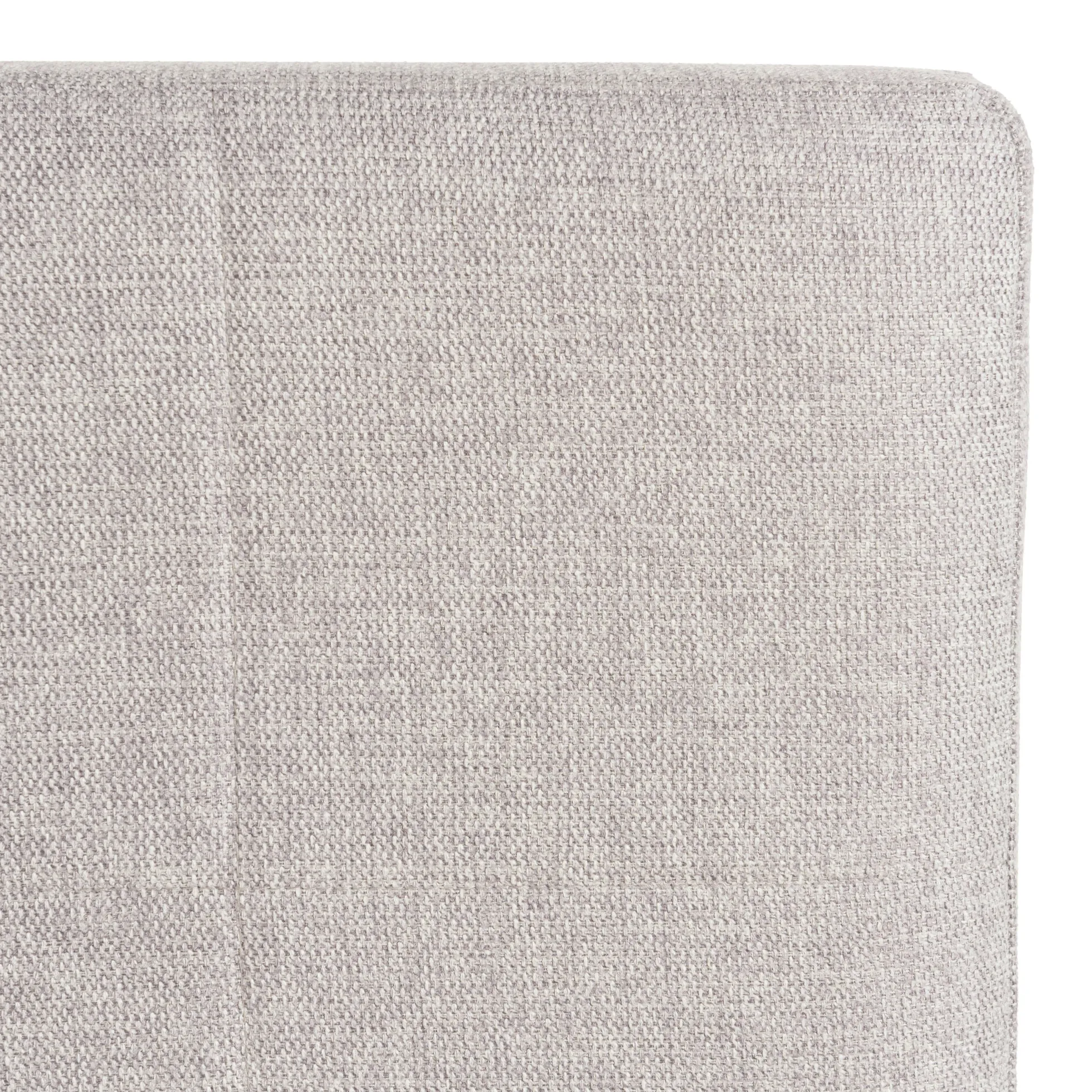 Tête de lit rembourrée pour lits 140/160cm couleur grise RIVANA