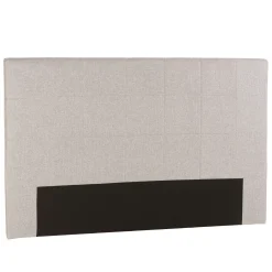 Tête de lit rembourrée pour lits 140/160cm couleur grise RIVANA